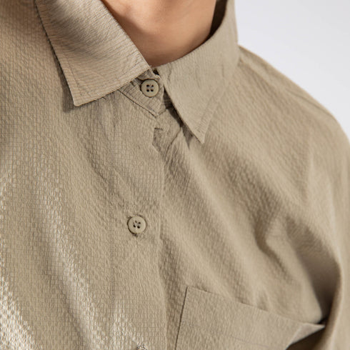 HALF SLEEVES PATCH POCKET SHIRT